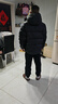 耐克NIKE羽绒服男短款连帽SF WR 650-D FLD外套FB8178-010黑M 实拍图