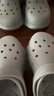 斯凯奇（Skechers）母亲节礼物洞洞鞋女士夏季凉拖鞋泡泡鞋厚底增高外穿沙滩鞋踩屎感 实拍图