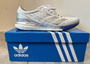 adidas ADIZERO BOSTON 9超轻马拉松boost专业竞训跑鞋男阿迪达斯 白色/银色/蓝色   42 实拍图