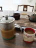 金灶（KAMJOVE）茶壶飘逸杯 功夫茶壶 茶水分离玻璃泡茶壶办公室茶具过滤花茶壶 A-01【350ml】 实拍图