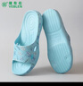 维布伦（VEBLEN）防滑拖鞋女外穿夏季印花室内居家软底凉拖鞋厚底浴室洗澡凉拖女款 69222草莓松石绿 38-39 实拍图