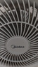 美的（Midea）【暴风循环】空气循环扇大风量摇头电风扇家用台式落地扇轻音卧室节能小风扇柔风轻羽扇 FGA24TQ 实拍图