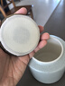 苏氏陶瓷（SUSHI CERAMICS）茶叶罐时尚亚光铁锈茶具配件（白） 实拍图