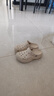 卡骆驰crocs贝雅云彩女士洞洞鞋户外休闲鞋|208186 冬日白-11S(含智必星) 39 (250mm) 实拍图