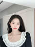 唐后正品天然和田玉项链女水滴吊坠S925银古风小众送妈妈母亲节日礼物 祥云水滴吊坠 99%的妈妈都喜欢 实拍图