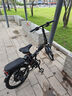 凤凰（Phoenix）电动车锂电池助力车折叠代驾车长续航男女士成人电动自行车电瓶车 20寸风雅/辐条轮/单速/黑色 20AH电动续航60公里 实拍图