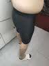 美津浓（MIZUNO）泳裤男士长款五分专业训练速干防尴尬大码游泳镜套装备BC105黑3XL 实拍图
