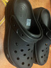 crocs檀健次推荐款经典泡芙洞洞鞋|207521 黑色-001 39(240mm) 实拍图