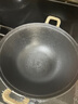 王源吉铁锅炒锅铸铁锅双耳苏锅王老式家用圆底无涂层生铁炒菜锅36cm 实拍图