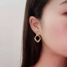 Jay 2025新款设计菱形耳环女耳饰送老婆女友生日礼物 实拍图