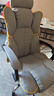 奥伦福特 电脑椅办公椅子电竞椅家用人体工学椅老板椅主播靠背椅皮革转椅 创意工学椅-灰+含乳胶垫【二代】 实拍图