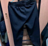 GENIOLAMODE【敖瑞鹏代言】休闲裤男冰丝薄款简约纯色夏季宽松休闲百搭男裤 实拍图