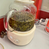 小熊（Bear）全玻璃壶体养生壶恒温壶 办公室多功能煮茶壶花茶壶 0金属养生杯 24h预约24h保温 1L YSH-P10Q7 实拍图