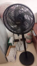 美的（Midea）【超级单品】七叶轻音立式电风扇家用柔风落地扇台式桌面小型风扇大风量节能摇头宿舍电扇 SAF30AB 实拍图