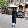 JCZS德国品牌迷你七折太阳伞生防晒防紫外线便携小巧晴雨两用遮阳伞 胶囊盒-七折-曜石黑 三折168股 x 92cm 实拍图