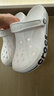 crocs卡骆驰贝雅卡骆班|205089 白/深蓝-126 37/38(230mm)  实拍图