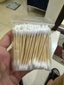 双头棉签木棒卫生棉棒化妆掏耳朵卸妆一次性竹棒家用100支装棉签 棉签【10包】约1000支 实拍图