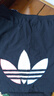 adidas居家拼接运动短裤男装阿迪达斯官方三叶草H09357 黑色/白 XL(参考身高:188~192CM) 实拍图