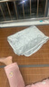 京东京造撸猫毯 法兰绒猫感A类可洗夏季午休空调毯沙发毯小灰灰 1.5x2m 实拍图