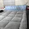 南极人羊羔绒床垫床褥子秋冬季加绒加厚保暖学生宿舍90x190单人垫被软垫 加厚羊羔绒床垫-灰色 90x200cm【加绒加厚】 实拍图