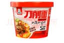 好紫味非油炸方便面桶面泡面刀削面香辣牛肉味120g*6桶整箱装夜宵泡面 实拍图
