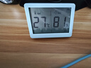 得力室内温湿度表 LCD\电子温湿度计老人儿童礼物生日礼品 婴儿房 办公用品蓝色LE500-TQ 实拍图