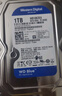 西部数据（WD）蓝盘 1t sata  3.5寸 CMR 垂直 7200转64MB diy 组装电脑存储台式机械硬盘 (WD10EZEX) 实拍图