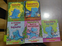 英文原版 胖龙蓝蓝 Dragon A Friend For Dragon 恐龙传奇5册 神探狗狗Dog Man同作者Dav Pilkey 学乐橡子系列Scholastic  Acorn低幼图画故事桥梁 实拍图
