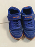 卡尔美（KELME）儿童足球鞋魔术贴免系带碎钉TF透气学生球鞋6873003 宝蓝 31 实拍图