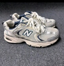 NEW BALANCE NB530官方老爹鞋男鞋女鞋情侣复古网鞋夏季透气网面运动休闲鞋 米白/金属银MR530KA 建议拍小半码 42 (脚长26.5cm尺码详询客服) 实拍图