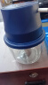 荣事达（Royalstar） 蒜泥神器电动家用切蒜器大蒜粉碎器拉蒜压蒜器绞肉机搅蒜捣蒜器 350ml-高透玻璃-6叶刀-一键爽绞 实拍图