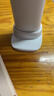COZA【小扬哥推荐】手持小风扇迷你便捷折叠支架usb风扇桌面挂脖式户外学生宿舍办公室充电随身小电扇 简约白丨可用6天丨5档强风丨智能数显丨带底座挂绳 实拍图
