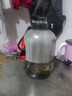Glosome超大容量吨顿顿吨桶男运动健身耐高温大水壶便携户外茶水杯太空杯 曜石黑+独立茶仓 2800ml 实拍图