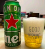 喜力经典500ml*18听整箱装 喜力啤酒Heineken 实拍图