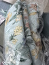 富安娜 夏被 空调被纯棉被子透气七孔被芯 学生宿舍可水洗棉被免被套 40S纯棉抗菌可水洗【夏被】妙染 1.5米床(203*229cm) 实拍图