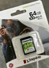 金士顿（Kingston）64GB SD存储卡 U1 V10 相机内存卡 sd卡大卡 支持4K 高速连拍 读速100MB/s  实拍图