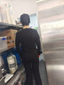 歌莉娅（GOELIA）女装春装打底衫气质通勤优雅修身V领设计感针织衫上衣1C2R0E060 00B黑色 M (165) 实拍图