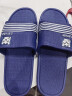乐拖拖鞋男女夏季浴室防滑排水软底居家凉拖鞋 浅灰40-41(适合39-40) 实拍图