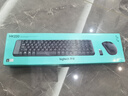 罗技（Logitech）MK220 键鼠套装 无线键鼠套装 办公键鼠套装  多媒体键鼠套装 带无线2.4G接收器 黑色 实拍图