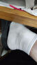 【新疆长绒棉】精梳棉袜子男女同款运动抗菌吸汗耐磨舒适透气高棉 白色 2双 均码 【短筒】 实拍图