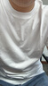 拇指白小T一代纯棉短袖T恤男女春夏休闲小白丅百搭打底衫 皓白男款 2XL  实拍图