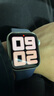 Apple/苹果 Watch SE 智能手表GPS款44毫米银色铝金属表壳丹宁色运动型表带M/L MXFC3CH/B 实拍图