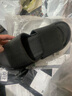 安尚芬拖鞋男士夏季新款室内家居简约轻便洗澡防滑踩屎感情侣凉拖鞋女 黑色 40-41 适合39-40（内长250MM） 实拍图