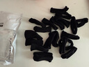 优家（UPLUS）加厚加粗高弹力无接缝头绳发绳发圈皮筋扎头发横纹黑色20根 实拍图