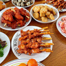 上鲜 鸡软骨肉串 1.52斤 冷冻 烧烤骨肉相连鸡脆骨半成品清真食品 实拍图