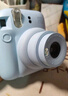 富士（FUJIFILM）拍立得mini12 mini11/7/9升级款 相纸一次成像相机拍照父亲节礼物 Mini12 绣球蓝（现货） 官方标配 实拍图