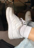 耐克（NIKE）AF1 女鞋空军一号经典小白鞋复古运动鞋低帮透气耐磨休闲板鞋 DD8959-100 35.5 实拍图