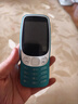 诺基亚（NOKIA）3210 4G 移动联通电信广电全网通 2.4英寸双卡双待 直板按键学生功能机备用手机 蓝色 实拍图