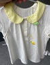 巴拉巴拉宝宝短袖t恤婴儿女童上衣2025夏装甜美时尚可爱萌趣209225117005 实拍图