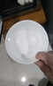 洁雅杰陶瓷碗中式白瓷小碗家用4.5英寸米饭碗喝汤碗面碗套装10只装 实拍图